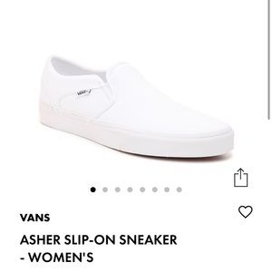 NIB Vans Asher Slip Ons.